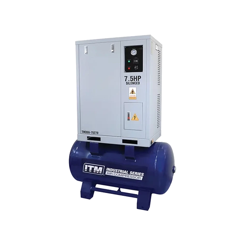 ITM Air Compressor Silenced Cabinet 3 Phase 7.5hp 270L
