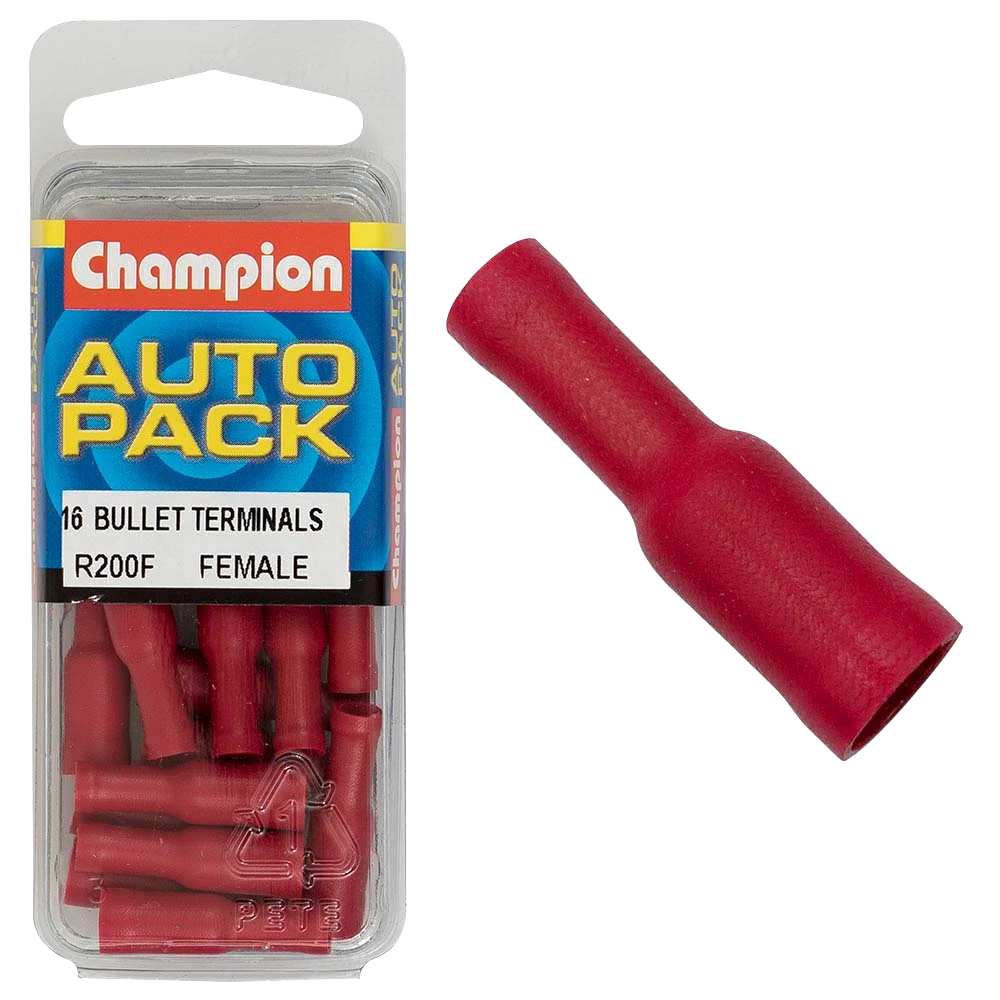 Champion Red Bullet Terminal-Female