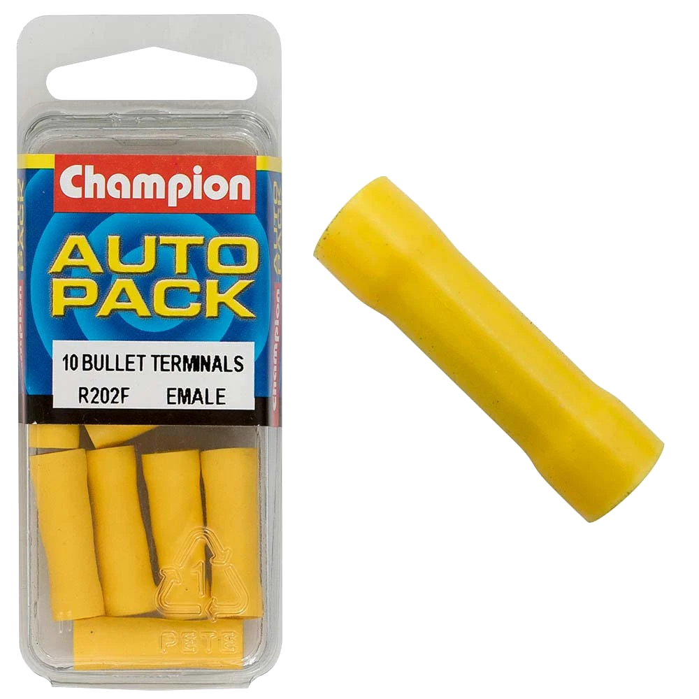 Champion Yellow Bullet Terminal-Female