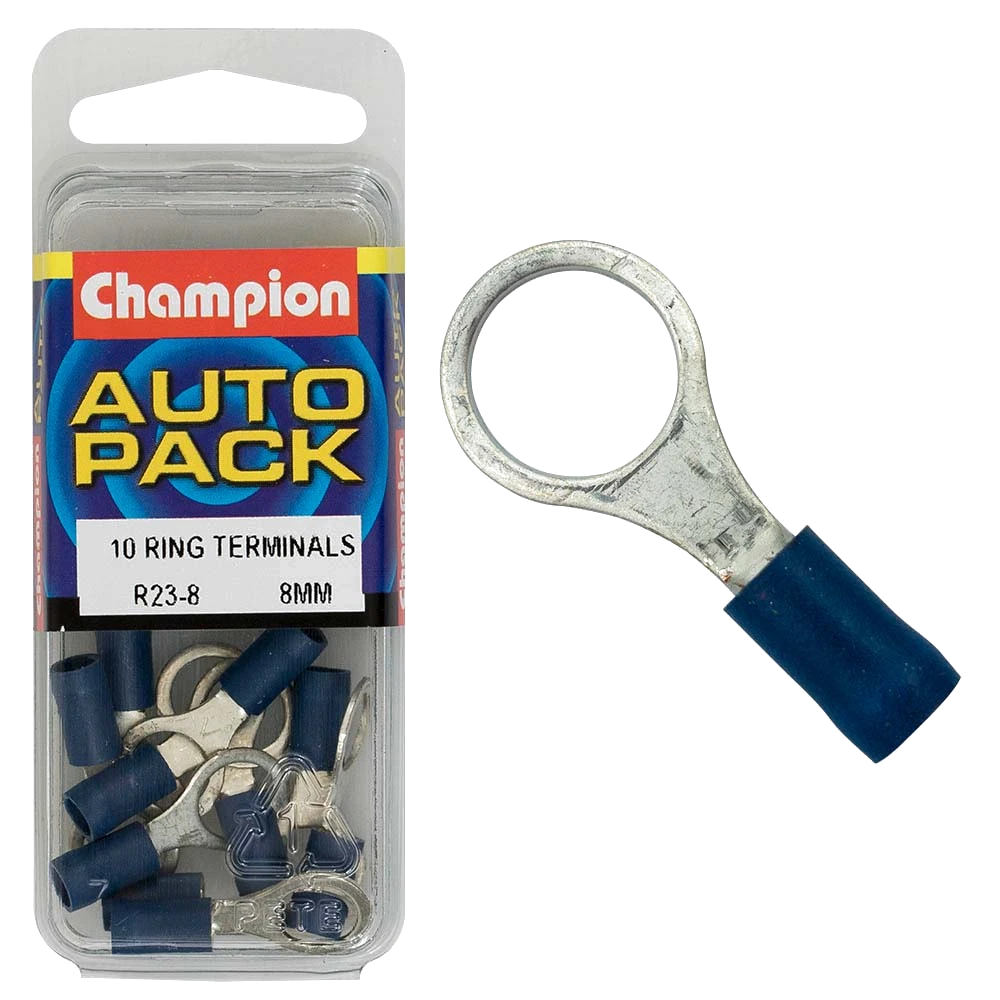 Champion 5/16in Blue Ring Terminal