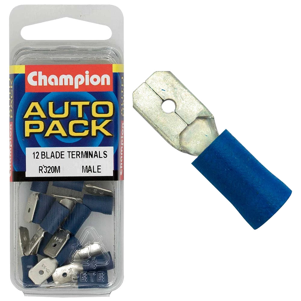 Champion Blue Blade Terminal-Male