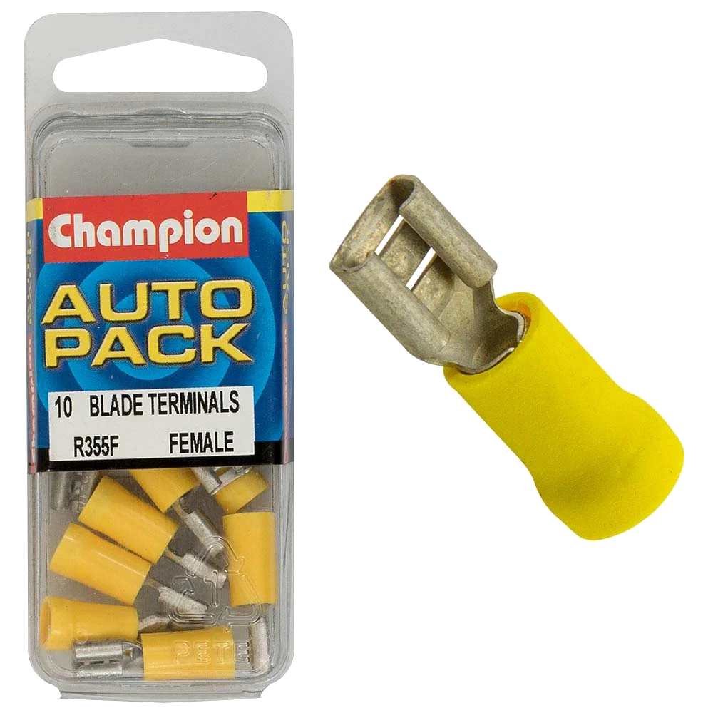 Champion Yellow Blade Terminal-Female