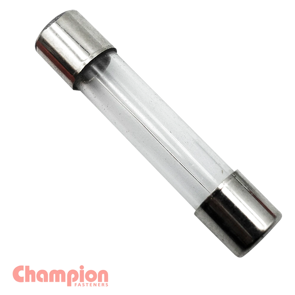Champion 1Ag 2Amp Glass Fuse - 50pk**