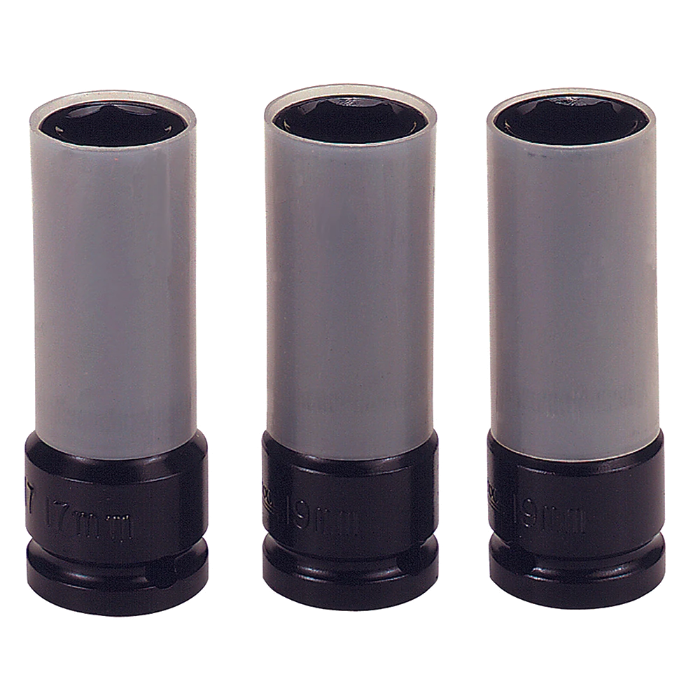 Teng 3pc 1/2in Dr. Impact Wheel Nut Socket Set