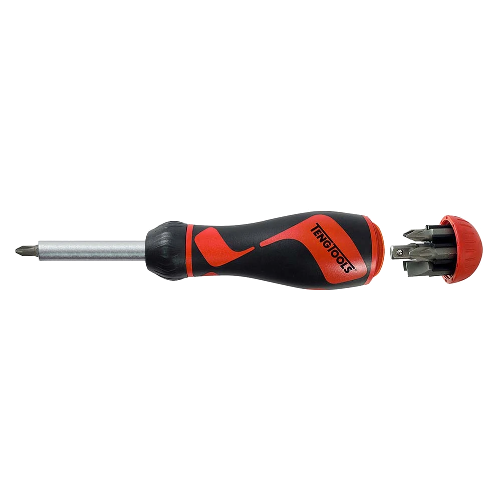 Teng 8pc MegaDrive Ratchet Bits Screwdriver