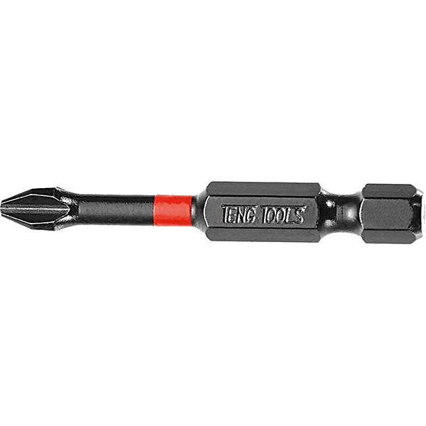 Teng 1pc 1/4in PH#1 Impact Screwdriver Bit 50mm