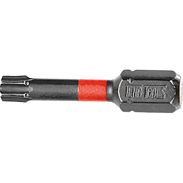 Teng 5pc 1/4in TX25 Impact Screwdriver Bit 30mm