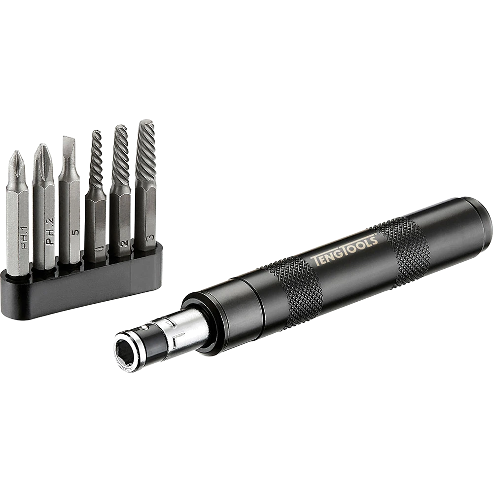Teng 7pc 1/4in Dr. Impact Driver Set