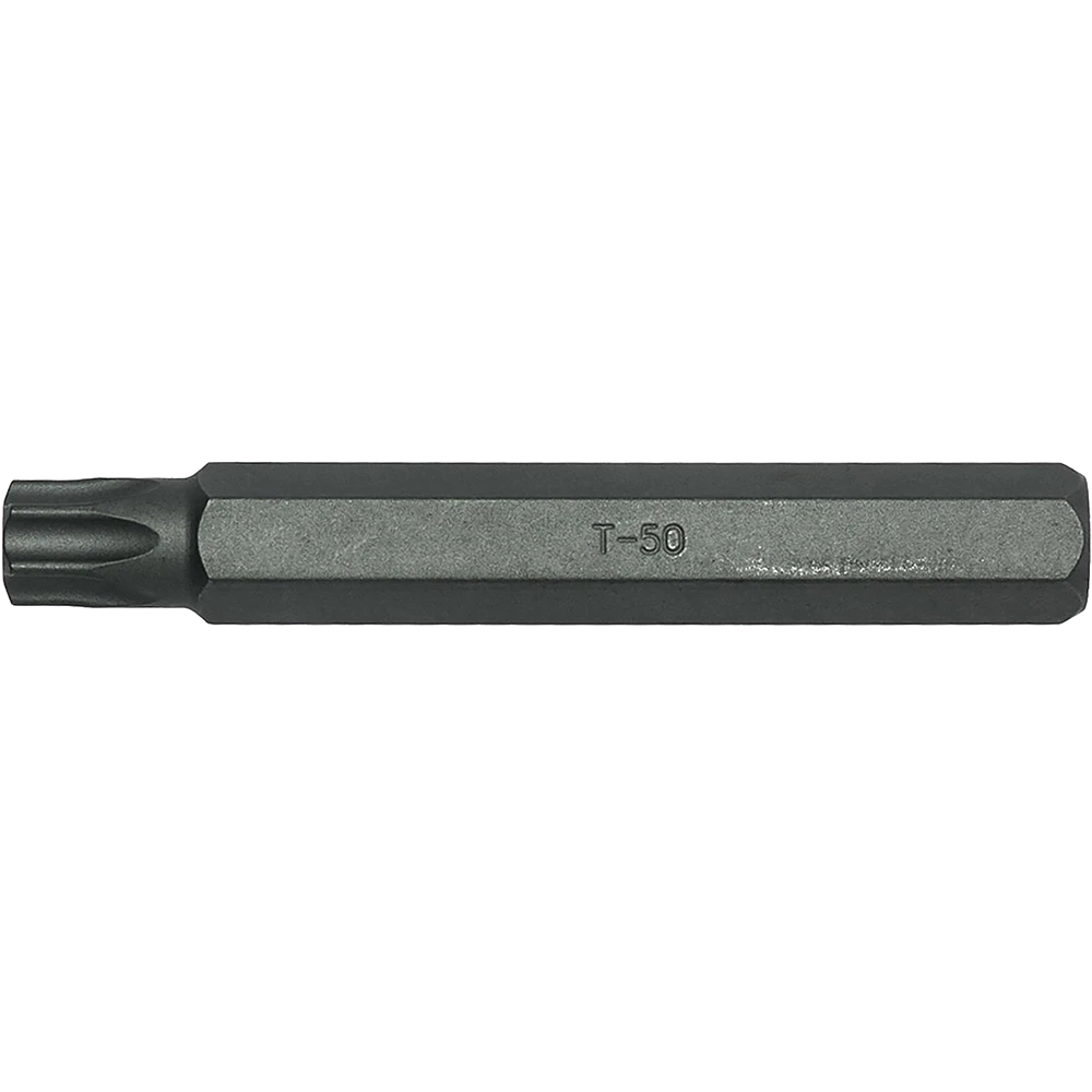 Teng 10mm Hex Dr. Tx50 Cr-V Bit / L75mm