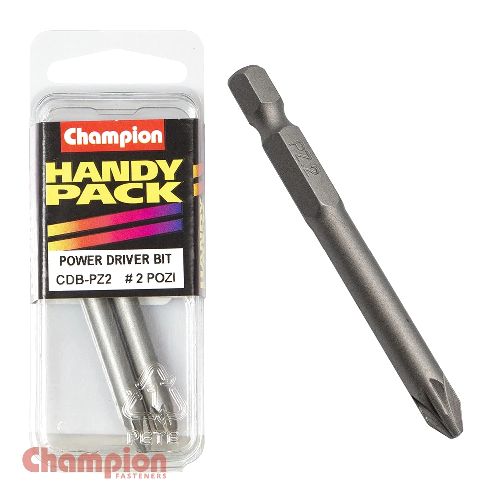 Champion Driver Bits #2 Pozi