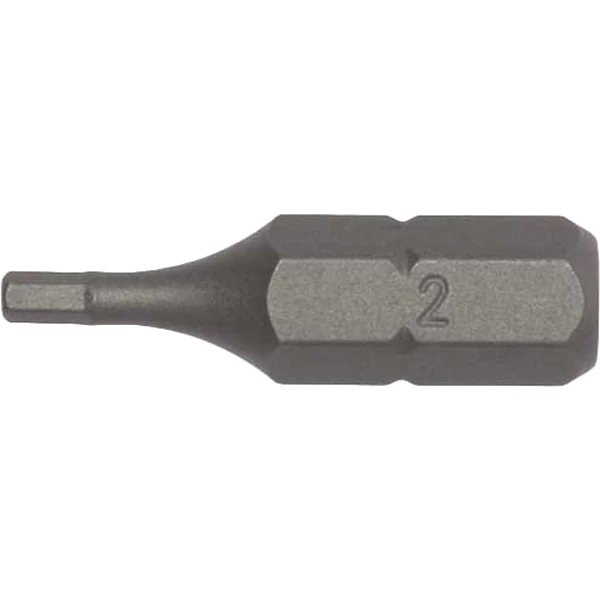 Teng 3Pc 1/4in Hex 8mm Hex Bit x 25mm (L)