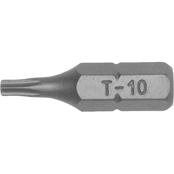 Teng 3Pc 1/4in Hex TPX40 Bit x 25mm (L)
