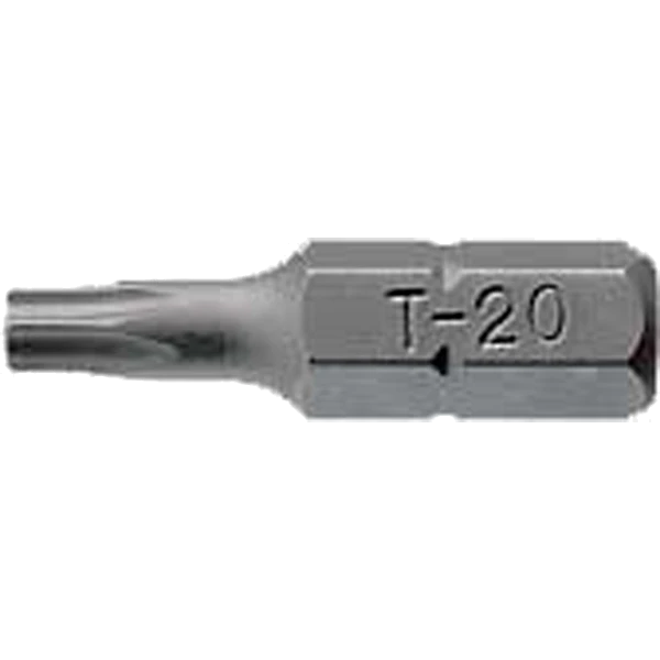 Teng 3Pc 1/4in Hex TX6 x 25mm (L)