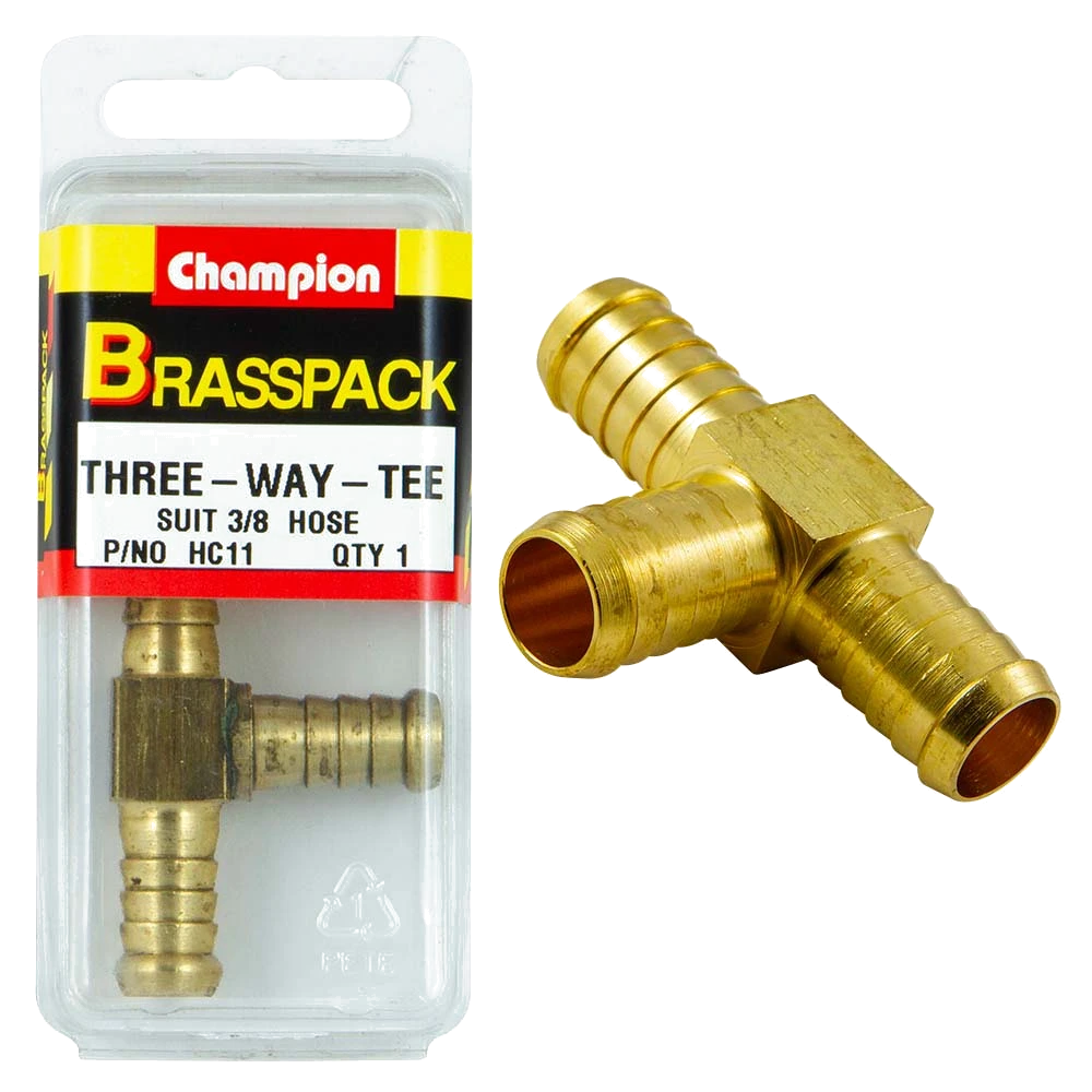 Champion Brass 3/8in  T  Joiner