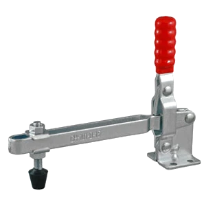 Toggle Clamp Vertical Flanged Base Straight Handle 180Kg Cap