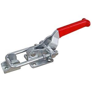 Toggle Clamp Latch Flanged Base Straight Handle 900kg Cap