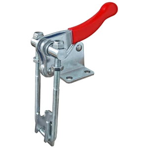 Toggle Clamp Latch Flanged Base Straight Handle 900kg Cap
