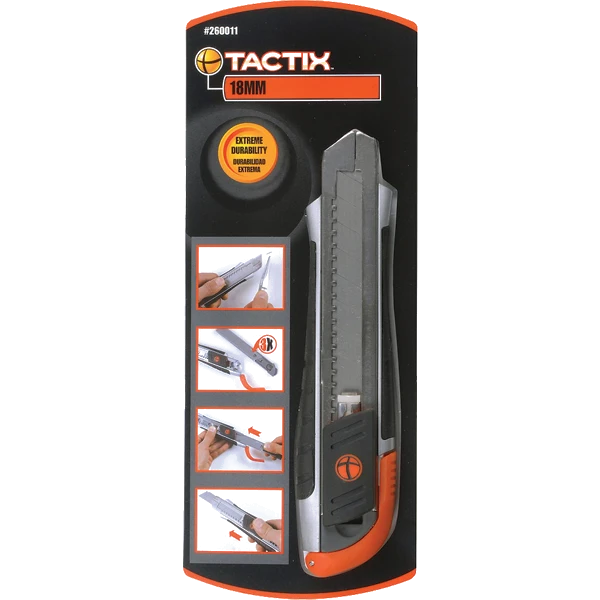 Tactix Knife Snap-off 18mm Zinc-Al Alloy