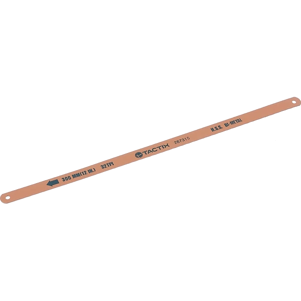 Tactix Hacksaw Blade 2Pc 300mm/12in HSS 18T