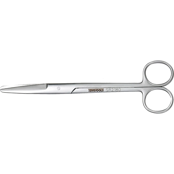 Teng Precision Scissors 180mm Straight Blunt Point**