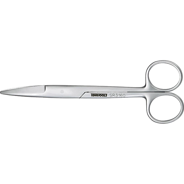 Teng Precision Scissors 160mm Curved Sharp PoInt**