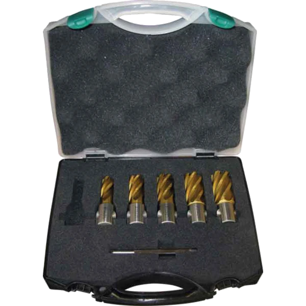 Holemaker Uni Shank Tinite (Tin) Cutter 6pc Set (50mm)
