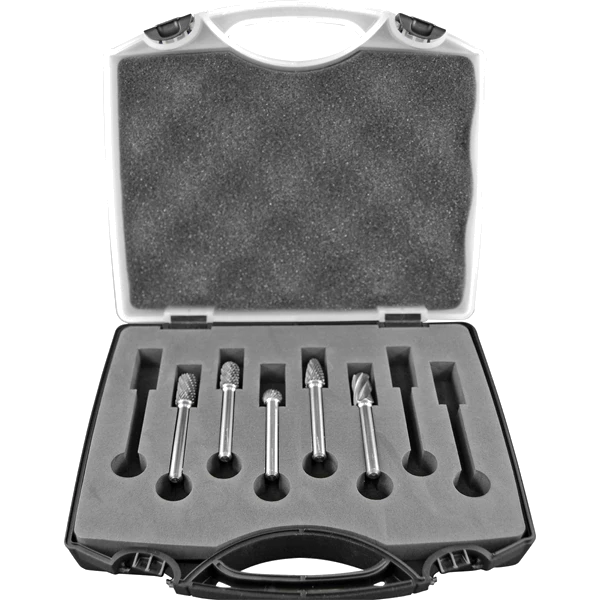 Holemaker 5pc Carbide Burr Set-3/8in Headx1/4in DC/AC