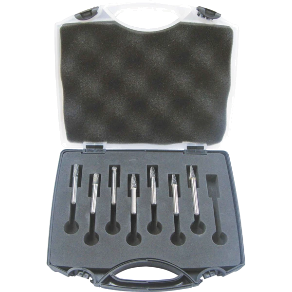 Holemaker 7pc Carbide Burr Set-1/4in Headx1/4in DC