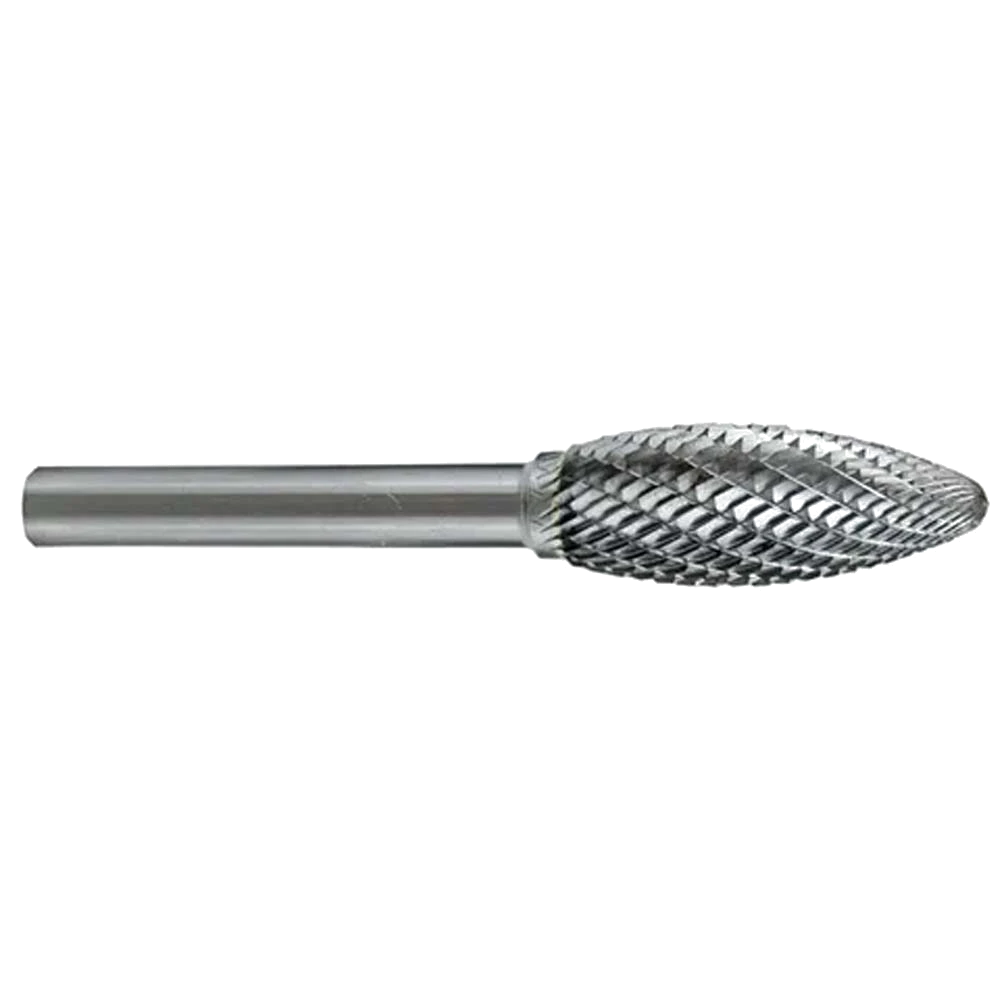 Holemaker Carbide Burr 3/4x1-5/8inx1/4in Flame Shape DC