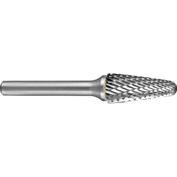 Holemaker Carbide Burr 3/8x1-1/16inx1/4in Tapered Radius DC