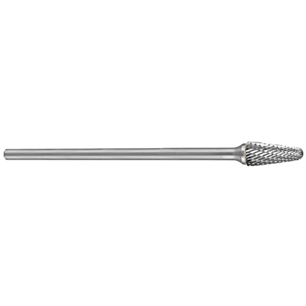 Holemaker Carbide Burr 3/8x1-1/16inx1/4in Tapered Radius DC