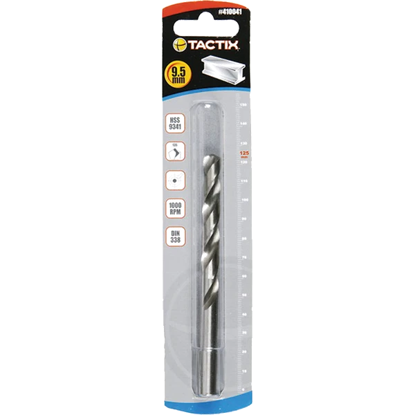 Tactix HSS Twist Drill 9.5mm**