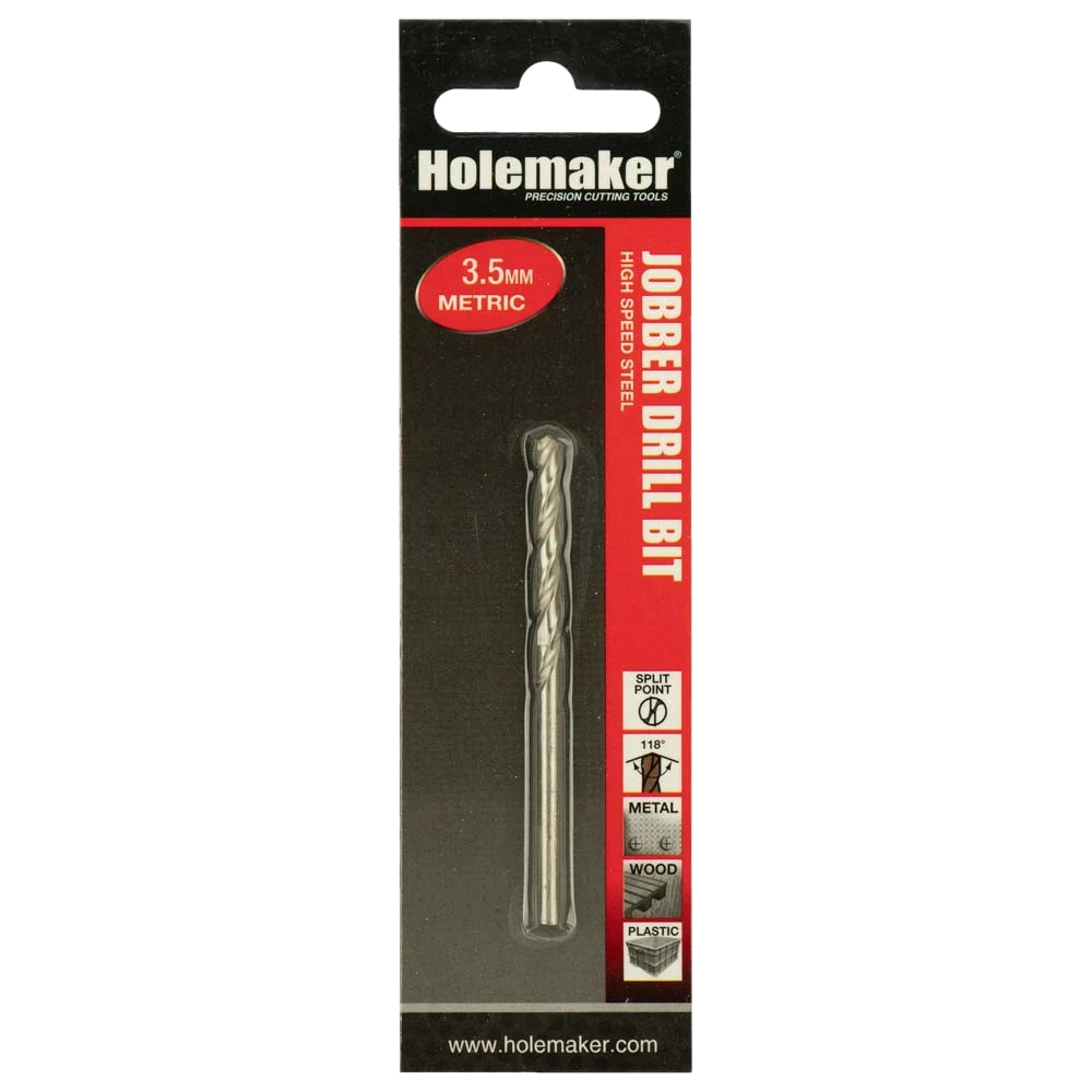 Holemaker Jobber Drill 3.5mm - 1pc (Carded)
