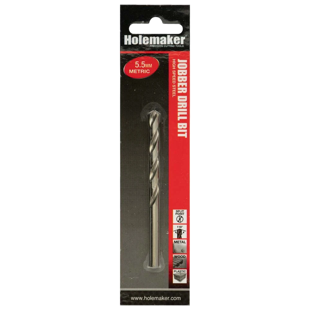 Holemaker Jobber Drill 5.5mm - 1pc (Carded)