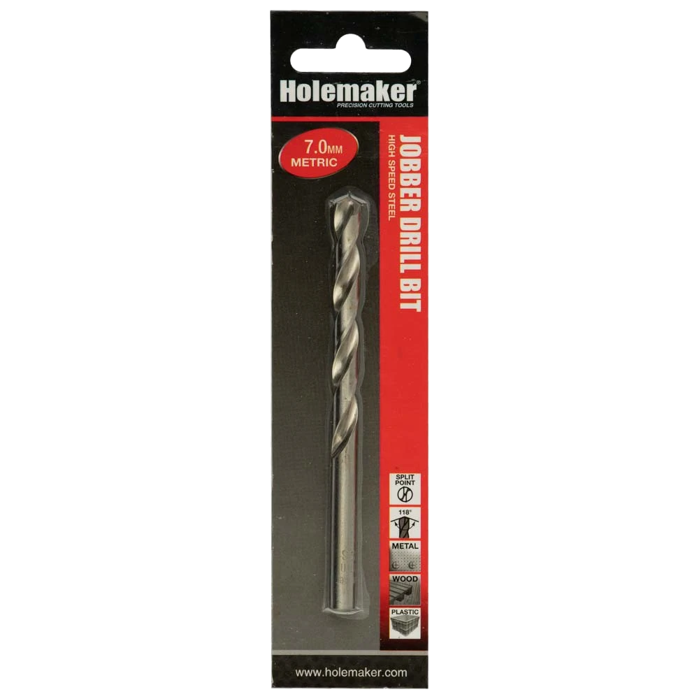 Holemaker Jobber Drill 7.0mm - 1pc (Carded)