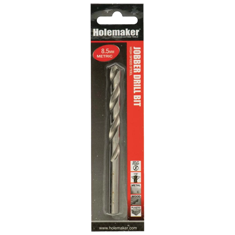 Holemaker Jobber Drill 8.5mm - 1pc (Carded)