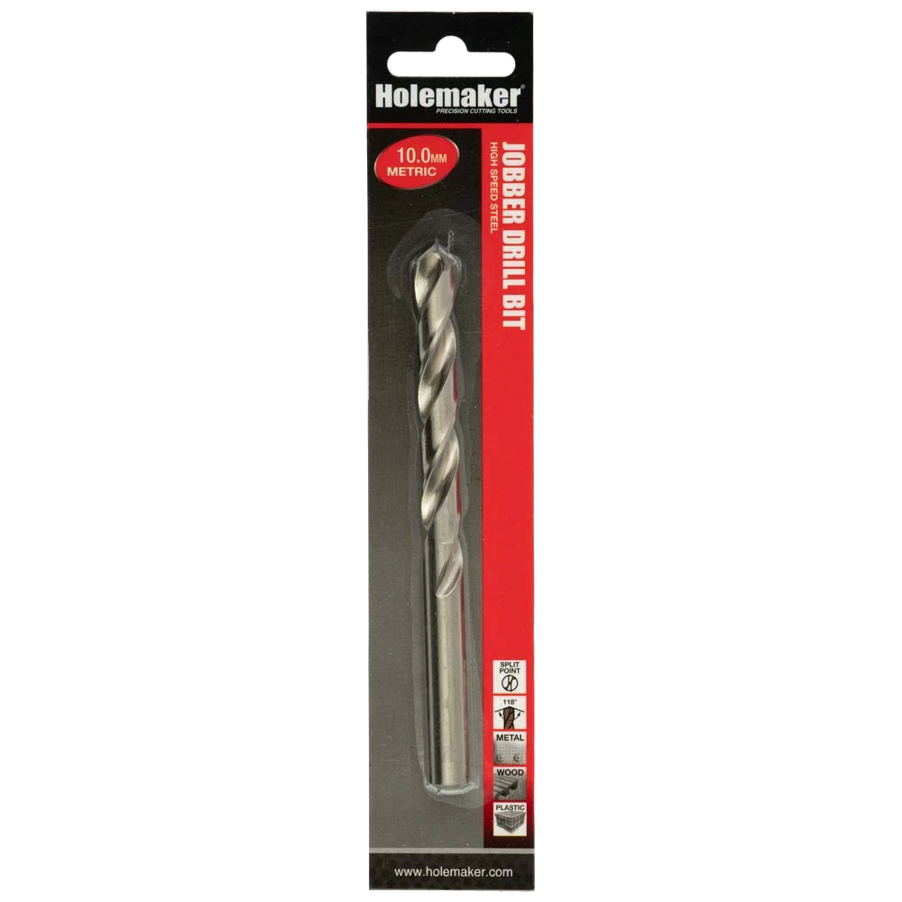 Holemaker Jobber Drill 10.0mm - 1pc (Carded)