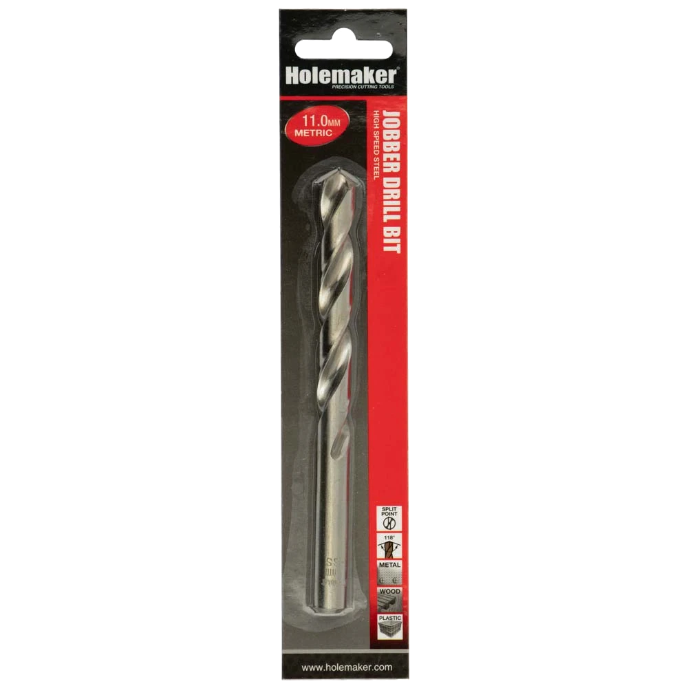 Holemaker Jobber Drill 11.0mm - 1pc (Carded)