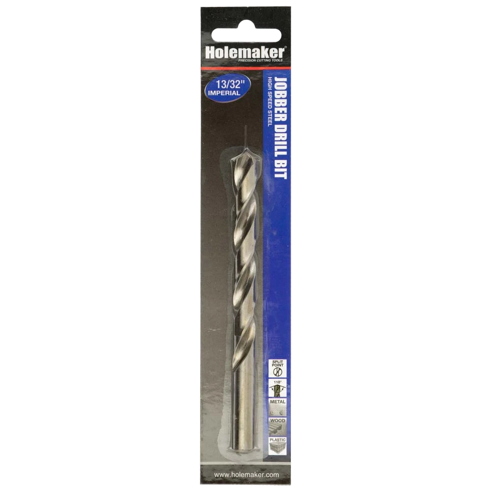 Holemaker Jobber Drill 13/32in - 1pc (Carded)