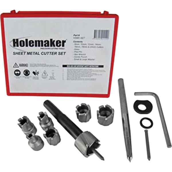 Holemaker Sheet Metal Cutter Set 13 Piece 8-20mm