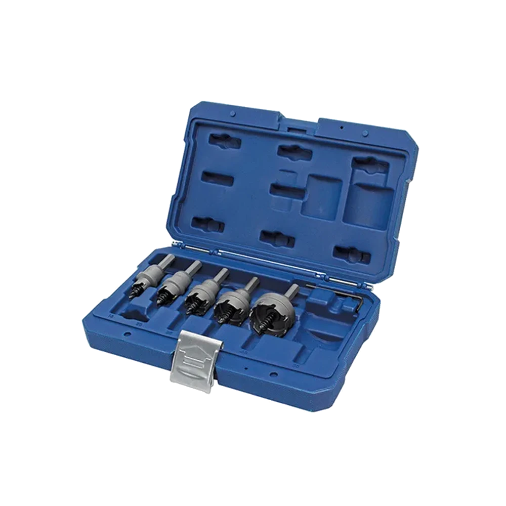 Holemaker 5 Piece TCT Holesaw Set  4.5mm Depth