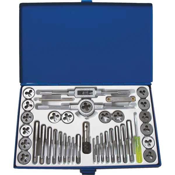 ProEquip 39pc Compact Tap & Die Set (Metric & SAE)