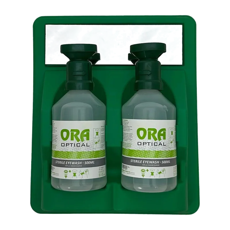 ORA Wall Mounted 2X Eyewash, Station Only