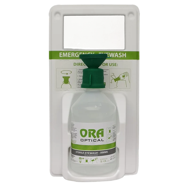 ORA Wall Mounted 1X Eyewash, Station Only