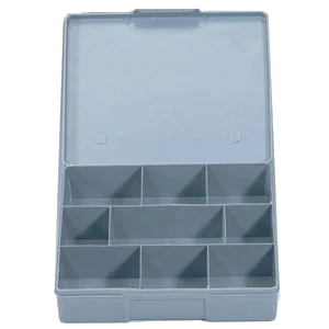 Champion 9 Division Compartment Box (Grey)