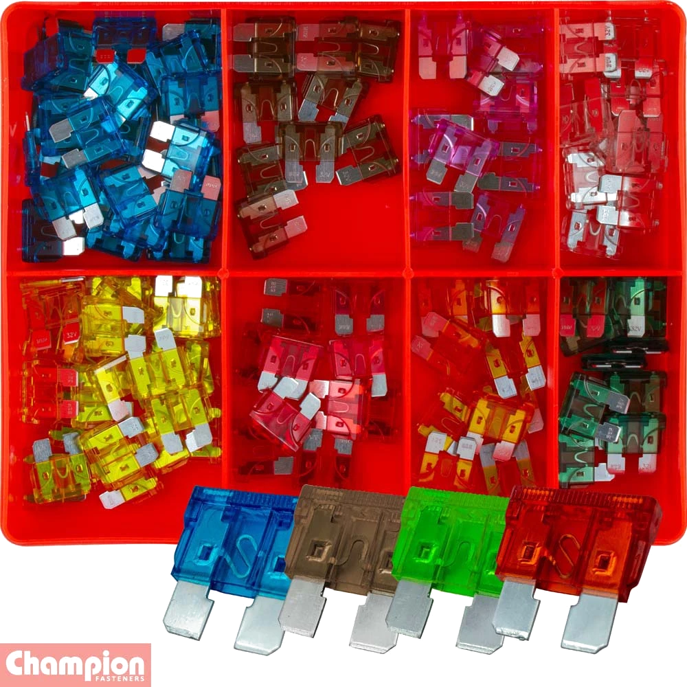 Champion 110pc AF Blade Fuse Assortment - 3 To 30Amp