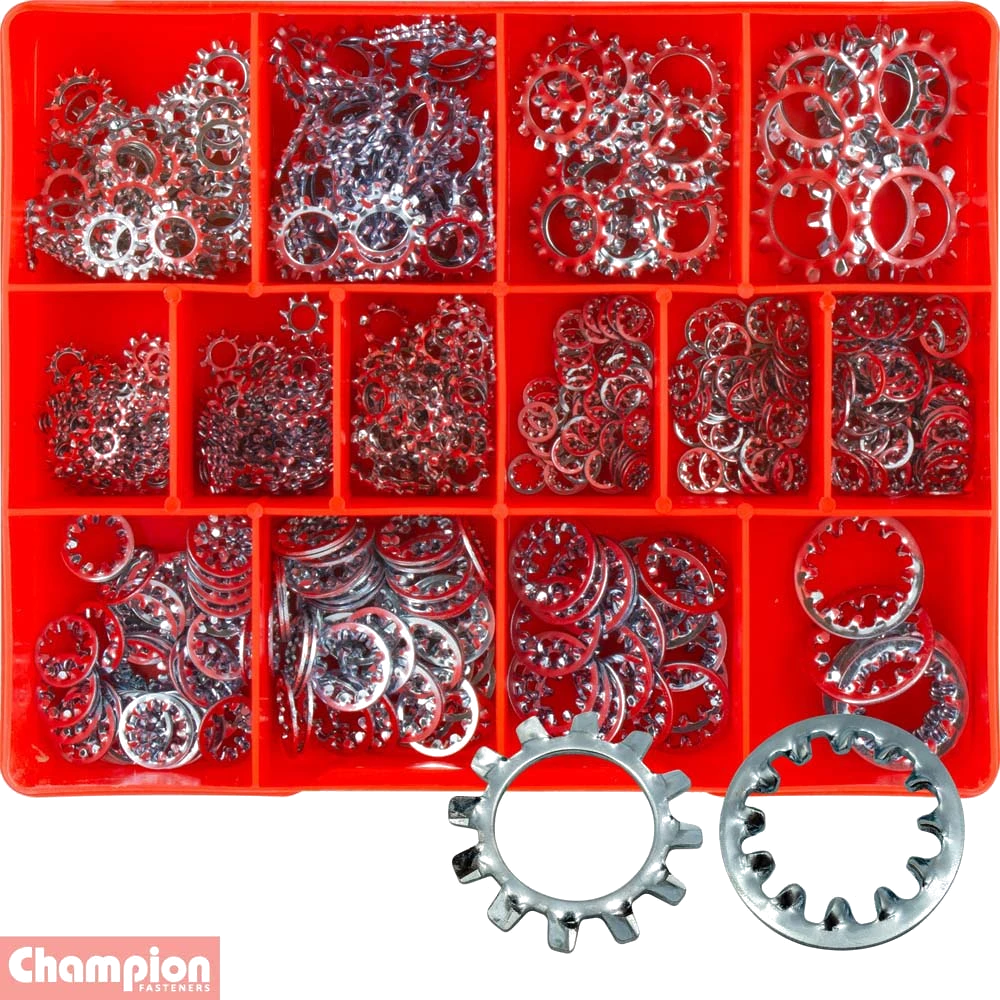 Champion 560pc Metric Star Washer Assortment