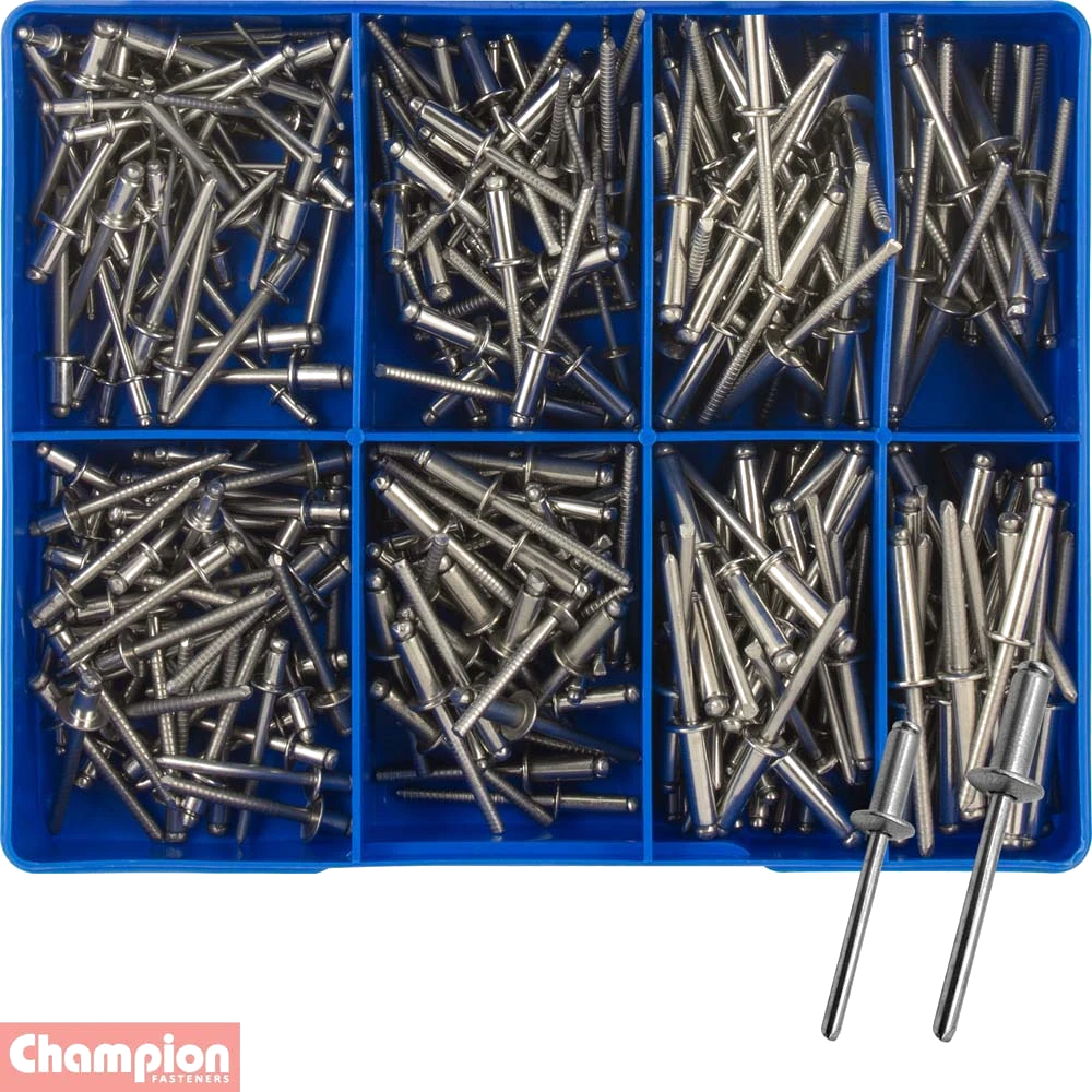 Champion 330pc Blind Rivet Assortment 304/A2