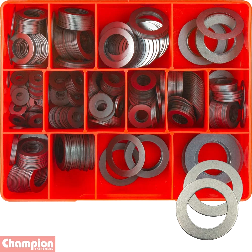 Champion 545pc 1/32in Steel Spacing Washer Assortment