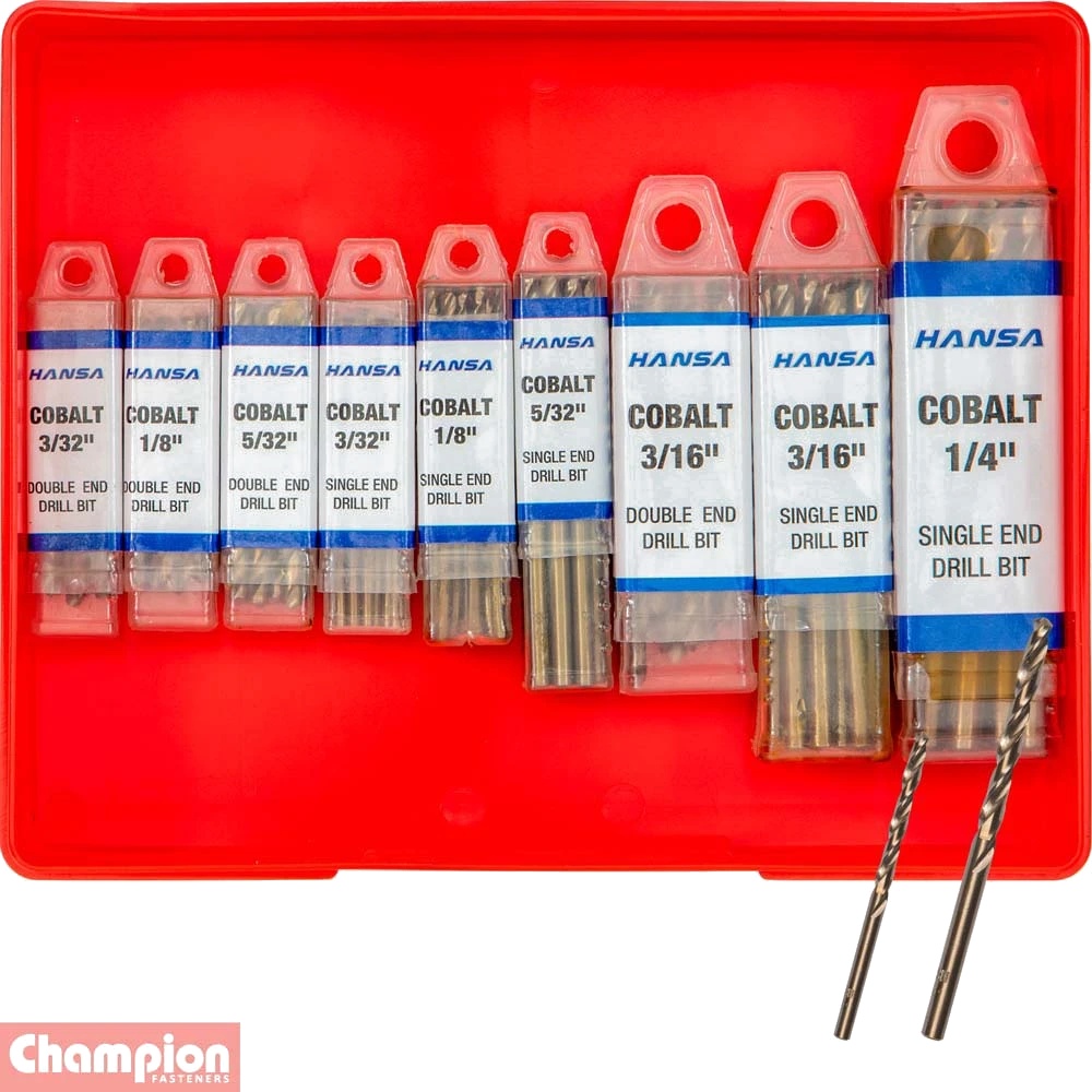Champion 90pc Imperial Cobalt Drill Bit Assortment